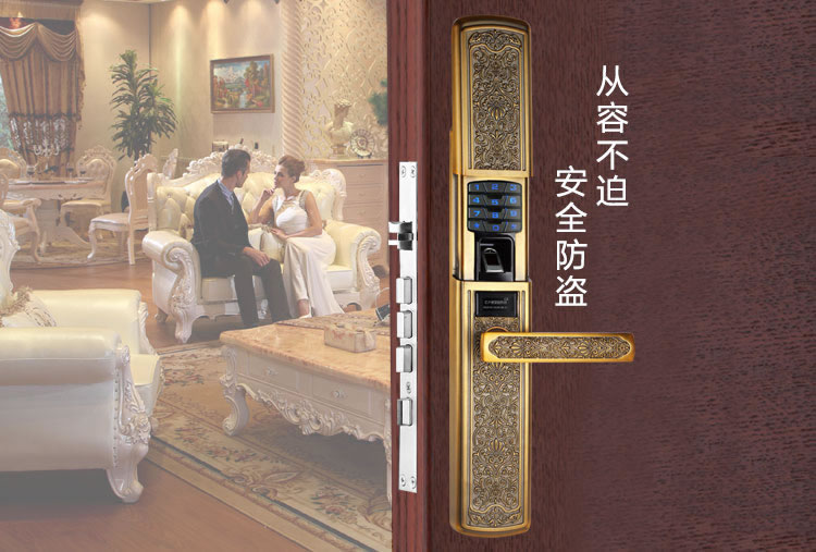 玉蛟龍智能門(mén)鎖 智能鎖防窺視輸入、半導(dǎo)體/光學(xué)指紋傳感器