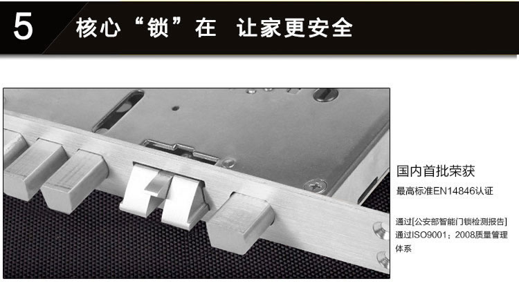 玉蛟龍智能門鎖 智能鎖防窺視輸入、半導(dǎo)體/光學(xué)指紋傳感器