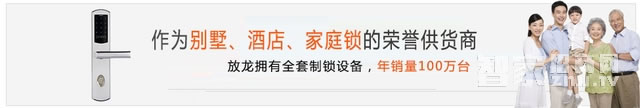 放龍科技智能鎖 酒店智能刷卡鎖 電子感應(yīng)密碼鎖