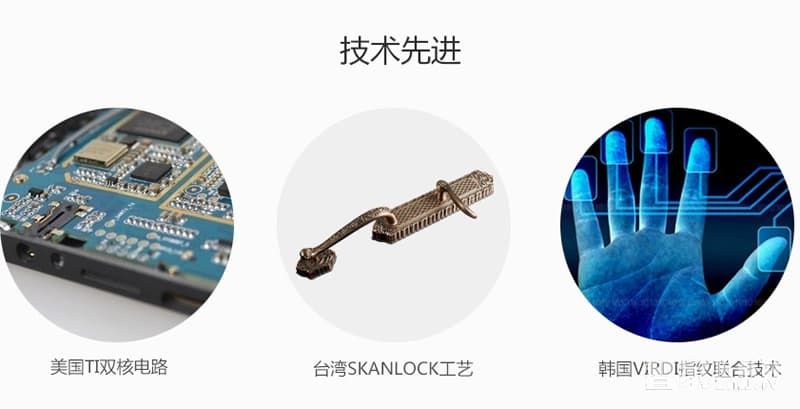 施肯洛克豪華智能鎖 防盜門電子密碼鎖