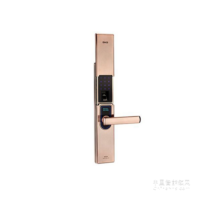 必凱必滑蓋智能鎖 高檔小區(qū)指紋密碼鎖