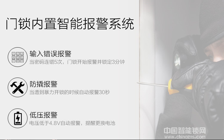 優(yōu)咖萬(wàn)能互換指紋鎖 不銹鋼鎖體智能鎖