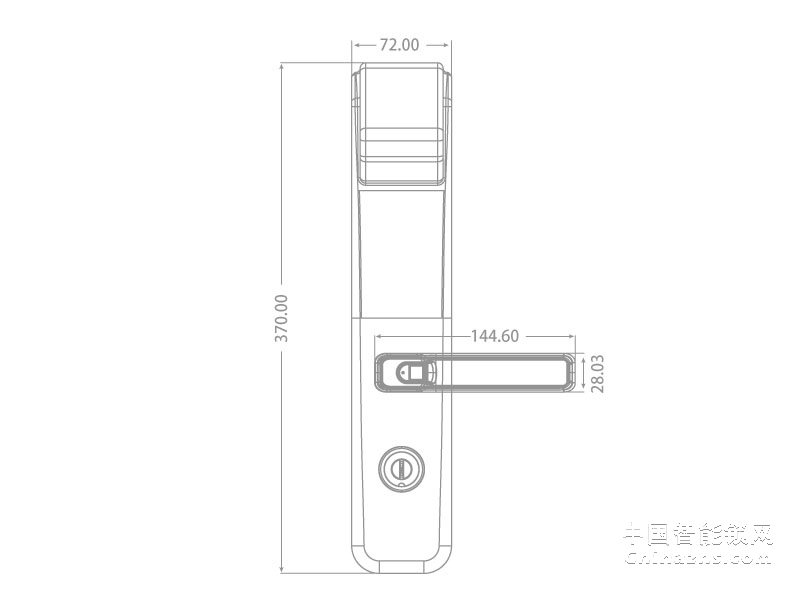 箭牌人臉識(shí)別智能鎖天眼A909 語(yǔ)音導(dǎo)航電子貓眼手機(jī)藍(lán)牙開啟