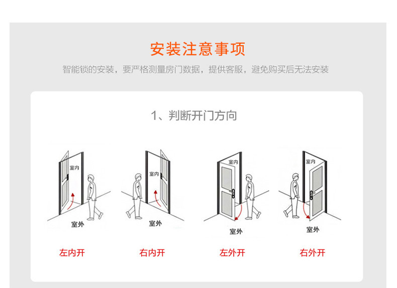 帥榮不銹鋼指紋鎖 家用智能鎖 滑蓋智能鎖