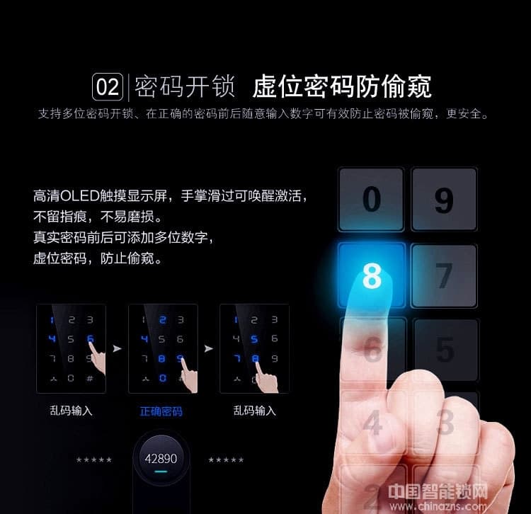 鑫鼎興指紋鎖 防貓眼開啟智能門鎖