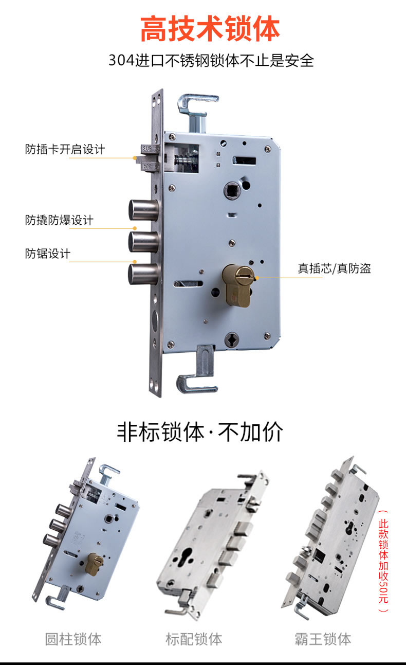 帥榮智能電子鎖 密碼門鎖 防盜門鎖指紋鎖