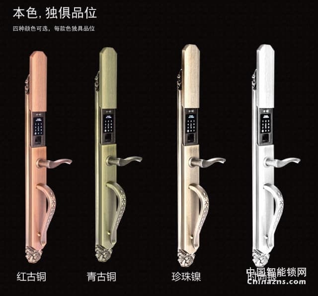 百思易智能門(mén)鎖L8866F 多種開(kāi)鎖方式 別墅豪華指紋鎖