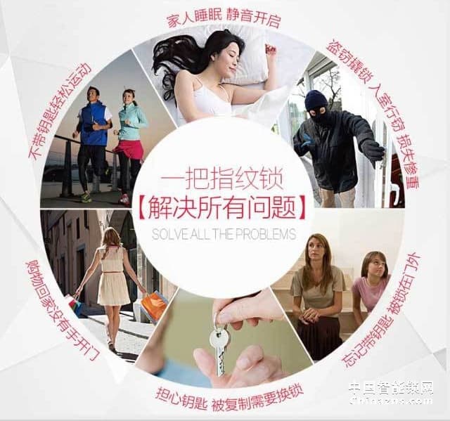 百思易公寓智能門鎖D9888F 防撬報(bào)警