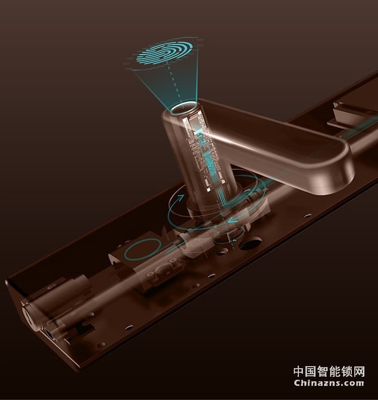 鹿客(LOOCK)T1 pro智能門鎖 全自動(dòng)指紋鎖