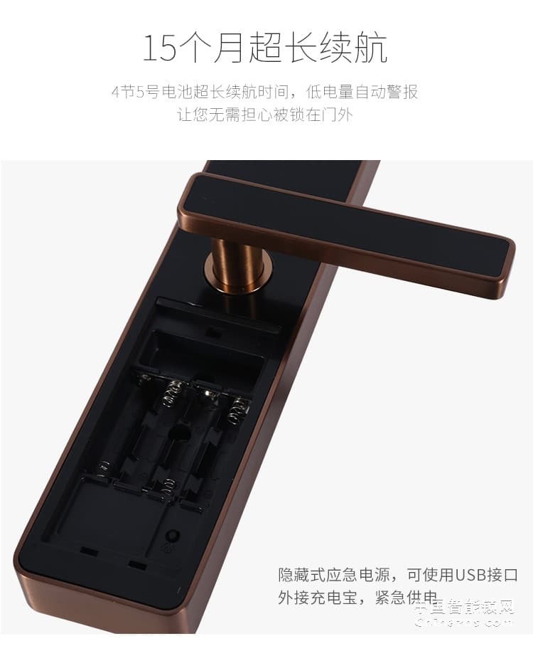 榮事達(dá)品冠智能鎖小智1 大門電子感應(yīng)鎖