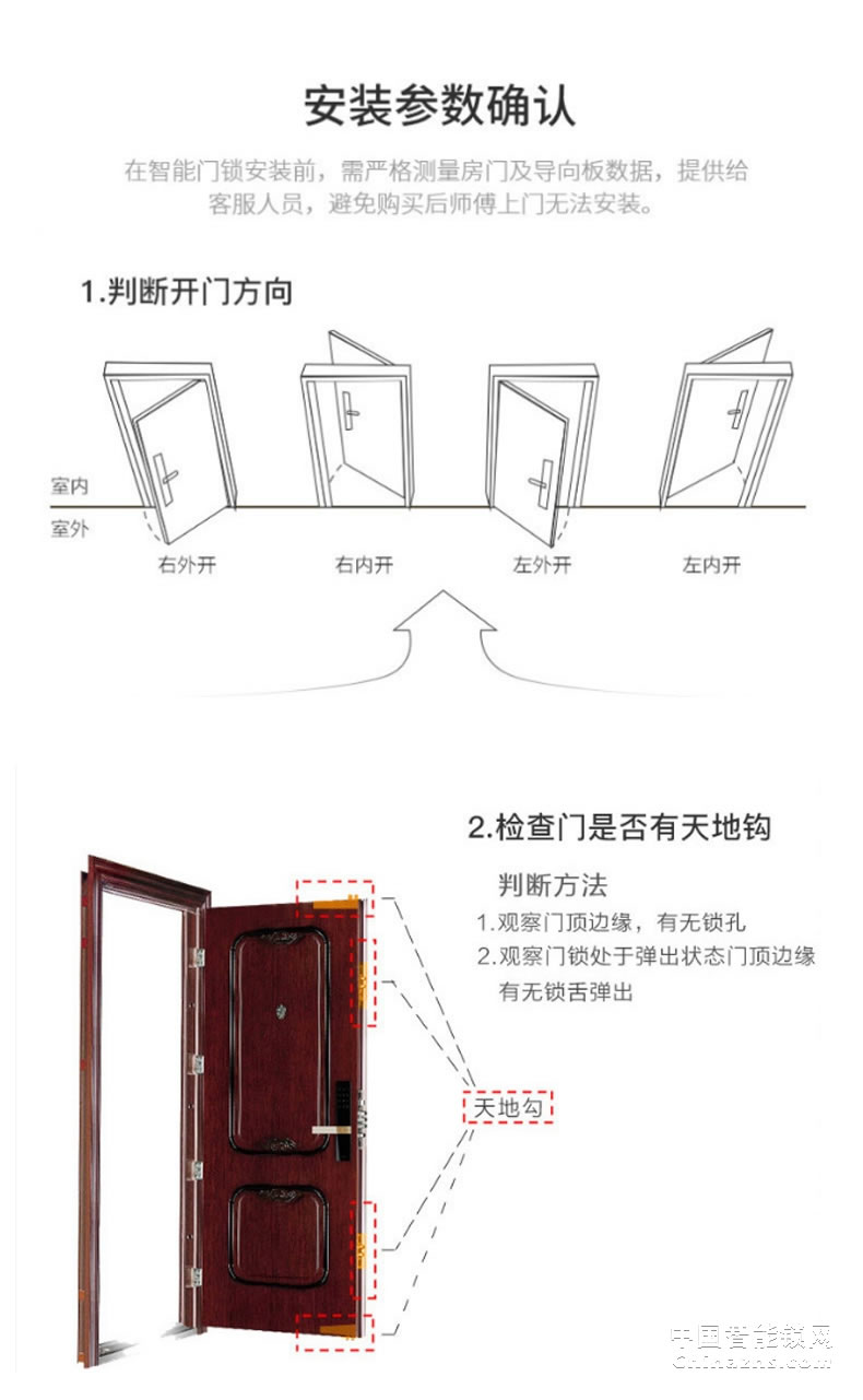 曼申家用智能鎖 智能門禁鎖 防盜門鎖密碼鎖