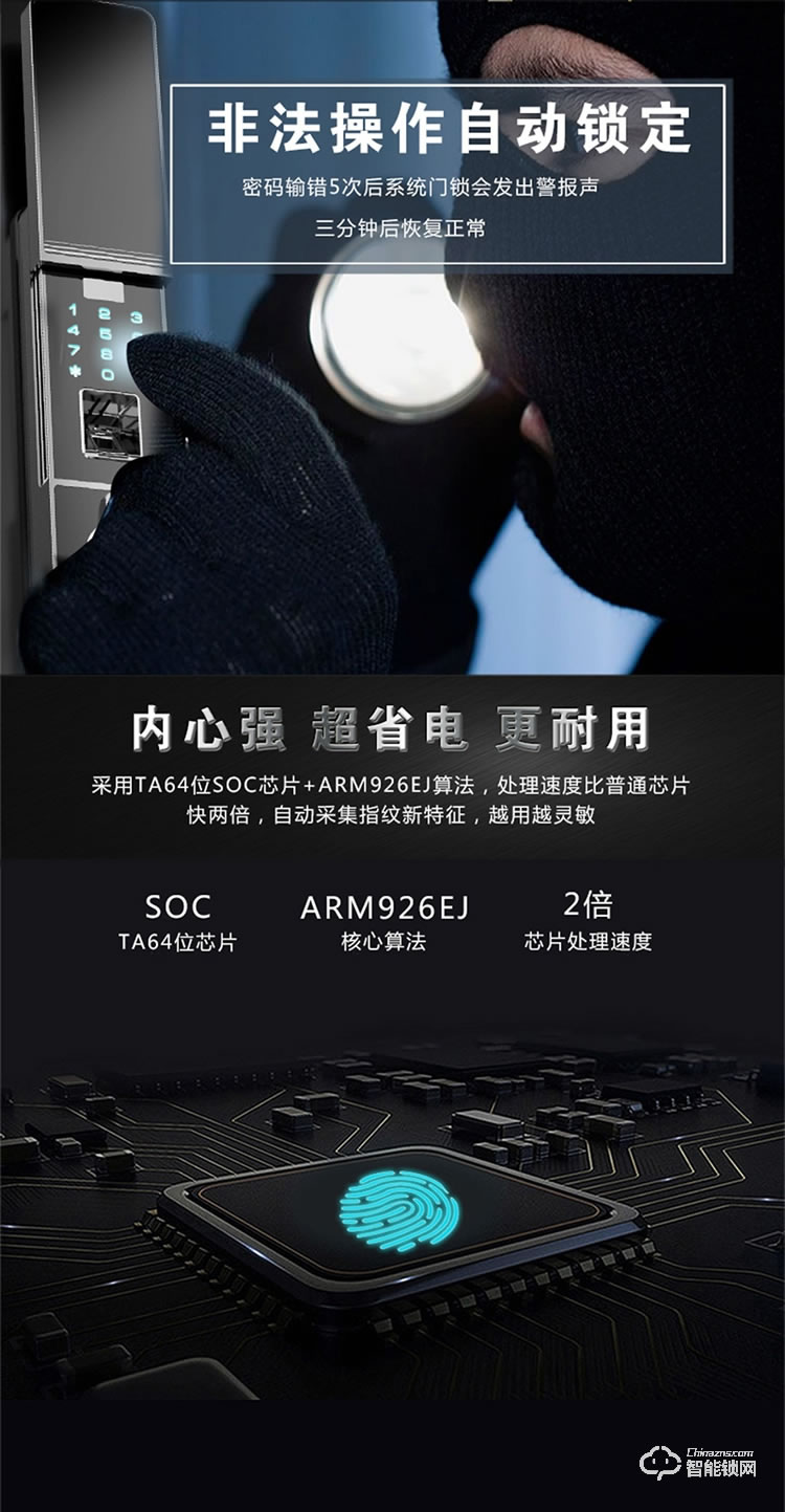 皇家金盾智能鎖 X1家用防盜門(mén)鎖密碼鎖