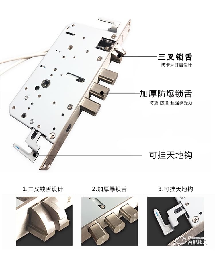 皇家金盾智能鎖 X2家用防盜門鎖電子鎖