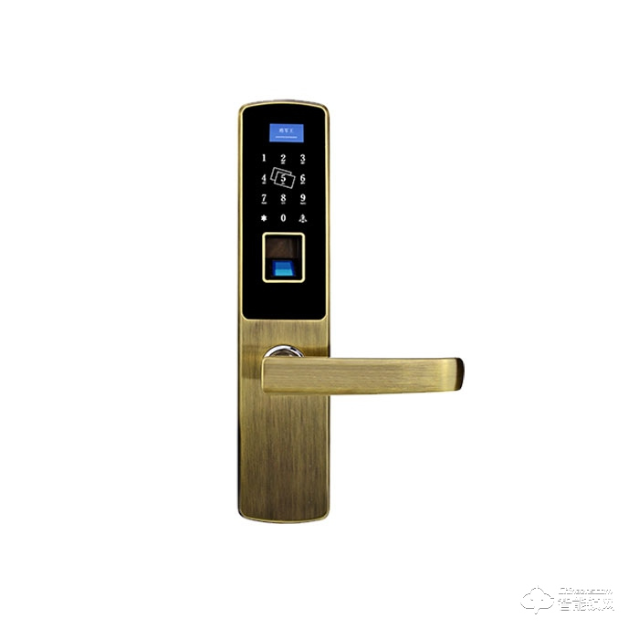 光芒智能鎖 直板指紋鎖 家用防盜電子密碼鎖GM004B