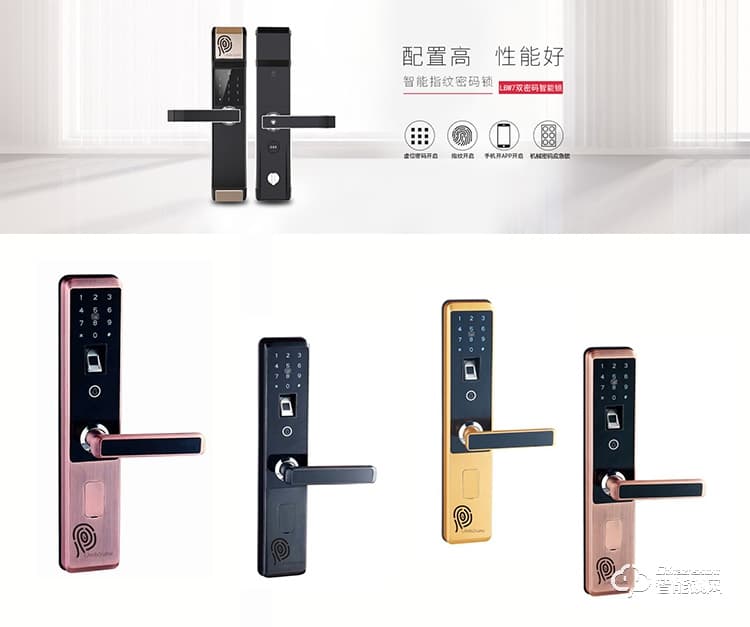 攬搏挽智能鎖 LBW801家用防盜智能門(mén)鎖