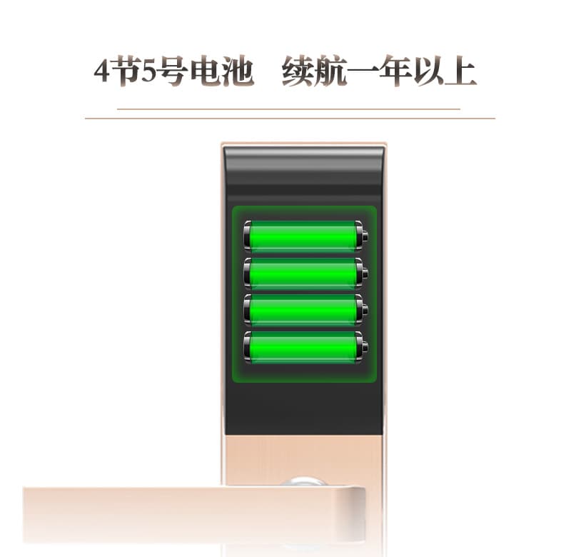 金網(wǎng)通智能鎖 8301臨時密碼C級鎖芯智能鎖