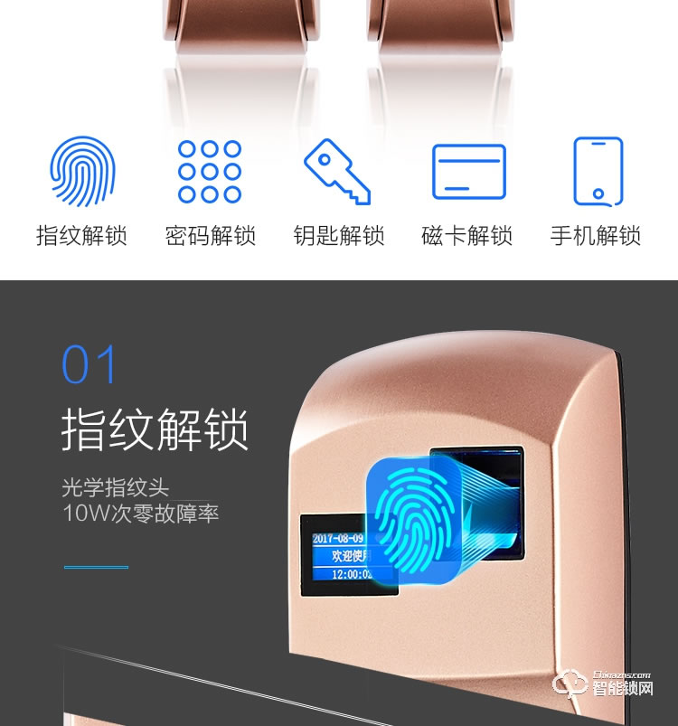 梵蒂安指紋鎖 家用智能鎖wifi手機(jī)遠(yuǎn)程開(kāi)門(mén)智能鎖