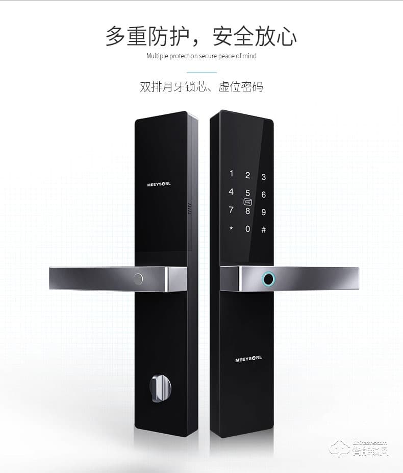 米梭智能鎖 GX-520新款美式設(shè)計(jì)遠(yuǎn)程開門云智能鎖