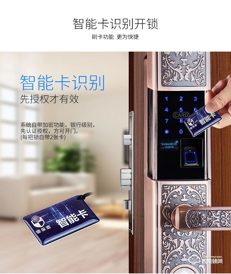 德堡盾指紋鎖 DH777別墅高檔歐式復(fù)古密碼鎖