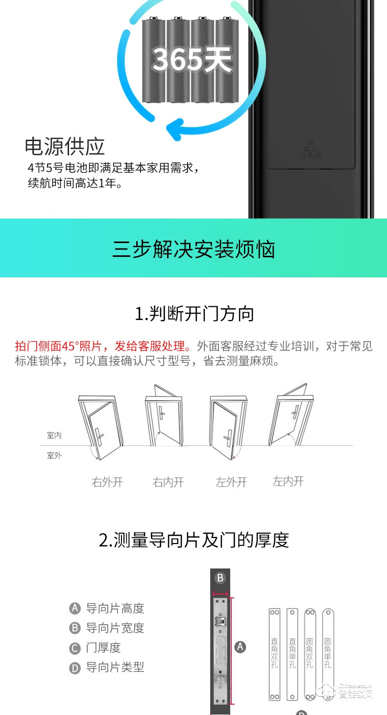 品多智能鎖 P1家用防盜門密碼鎖指紋鎖電子鎖
