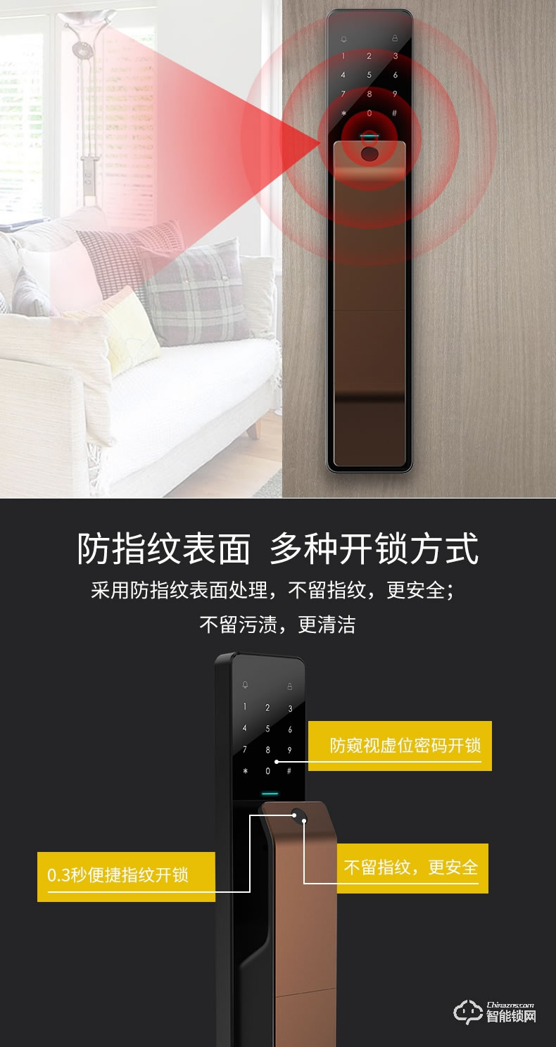 品多智能鎖 m1華為HiLink智能鎖全自動(dòng)密碼鎖門(mén)鎖