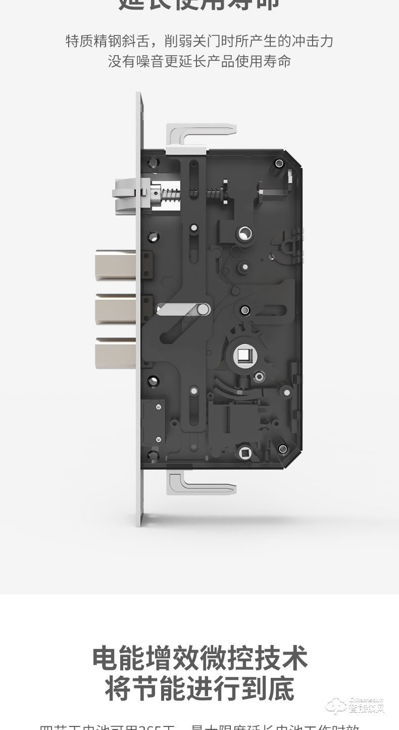 VOC智能鎖 VL8家用防盜門磁卡鎖電子密碼鎖門鎖