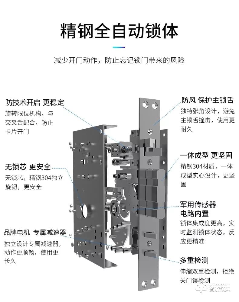派瑞裝甲智能鎖 H500時(shí)尚推拉式密碼智能鎖