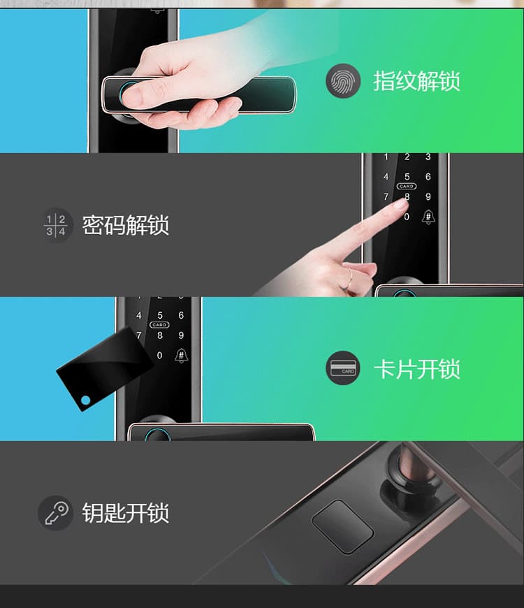 云樂(lè)寶智能鎖 X3家用防盜門密碼鎖遠(yuǎn)程密碼