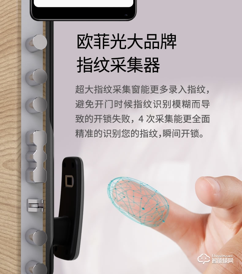 幻侶智能鎖 Q1全自動(dòng)安防智能防盜門鎖
