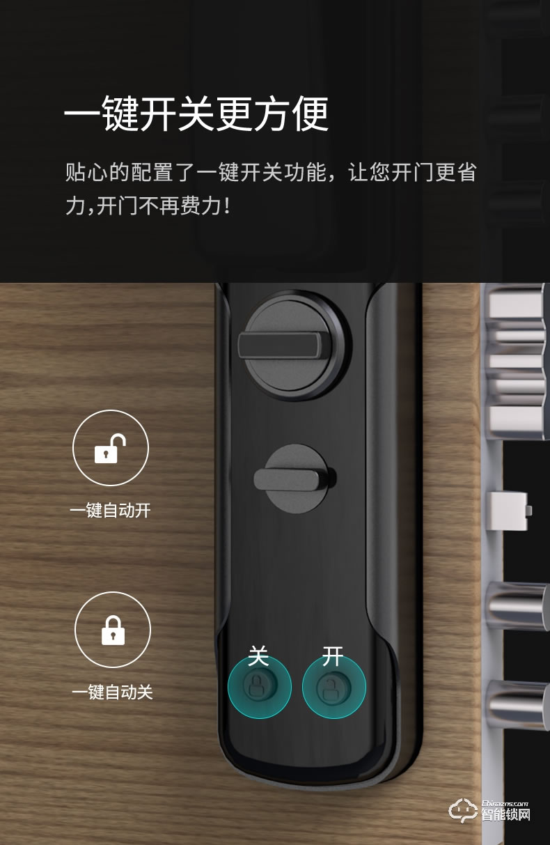 幻侶智能鎖 Q1全自動(dòng)安防智能防盜門鎖