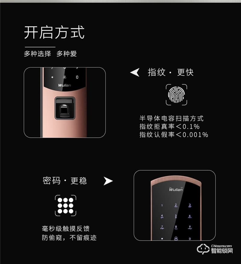 鎖樂智能鎖 指紋密碼鎖網(wǎng)絡(luò)智能鎖