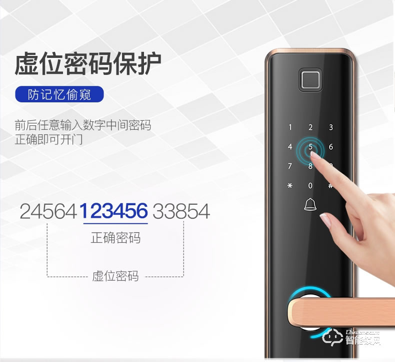 樂(lè)橙智能鎖 K6C智能鎖家用指紋門鎖