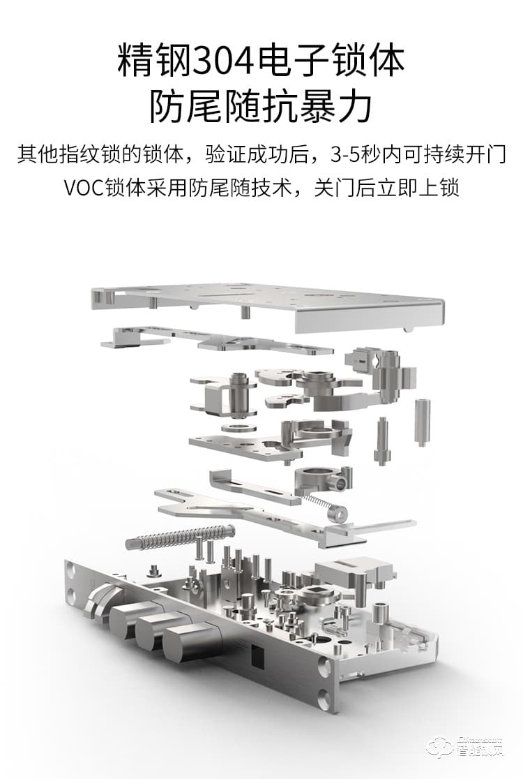 VOC智能鎖 X8電子密碼鎖智能門(mén)鎖