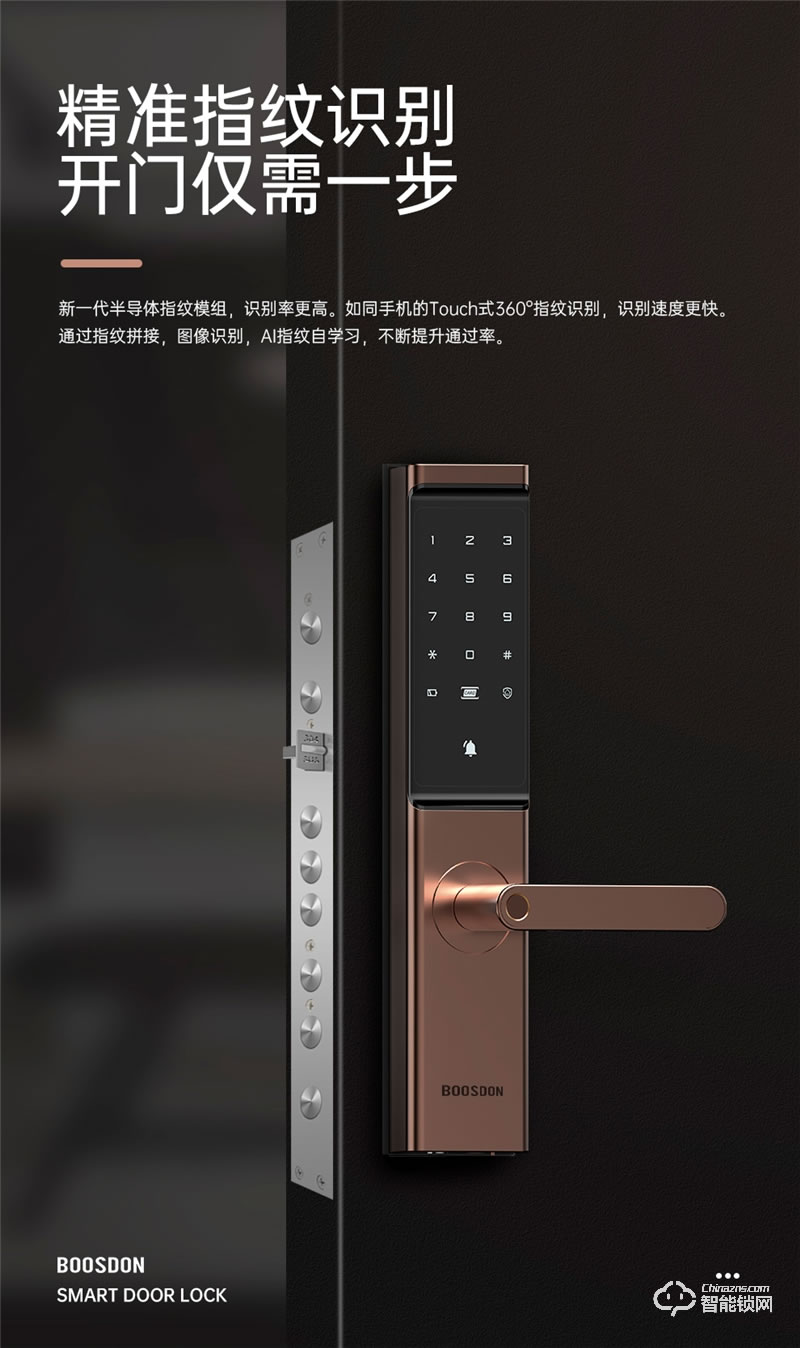 保仕盾智能鎖 Z2家用防盜門電子鎖
