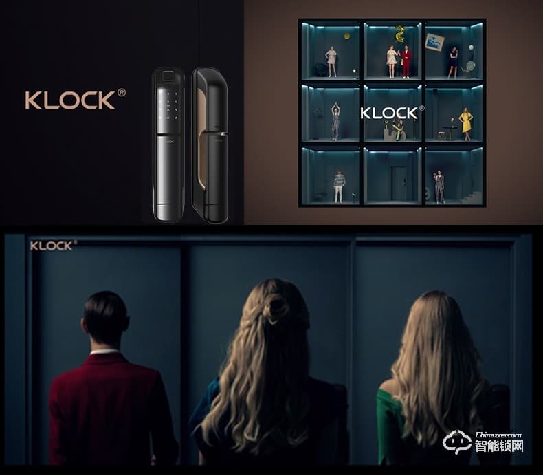 KLOCK智能鎖 一諾KLOCK700物聯(lián)網(wǎng)全自動(dòng)推拉式智能門鎖