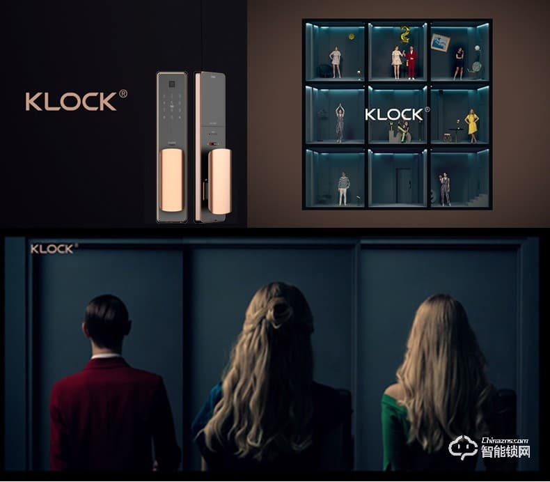 KLOCK智能鎖 一諾KLOCK300物聯(lián)網(wǎng)全自動(dòng)推拉式智能門(mén)鎖