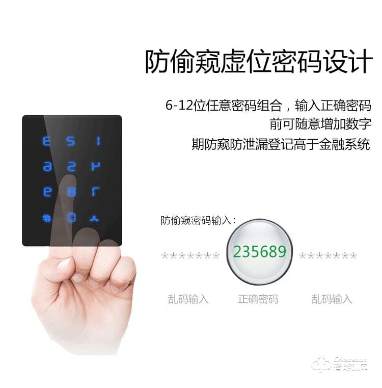 科林達(dá)智能鎖 K9B家用指紋密碼磁卡鎖