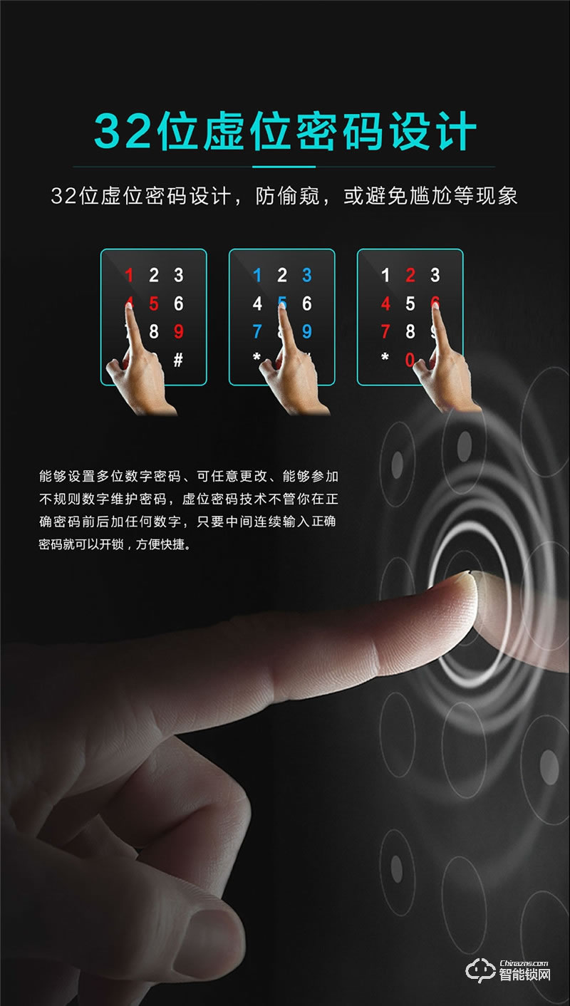 科林達(dá)智能鎖 K8家用防盜門全自動(dòng)指紋鎖
