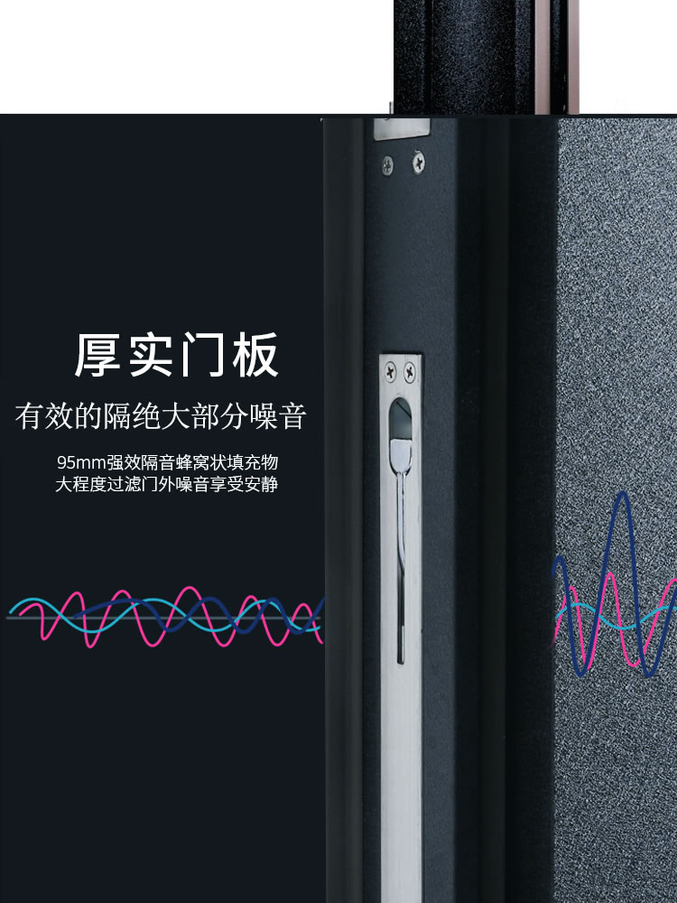 是德利智能鎖 迪奧甲級防盜門家用進(jìn)戶門子母門