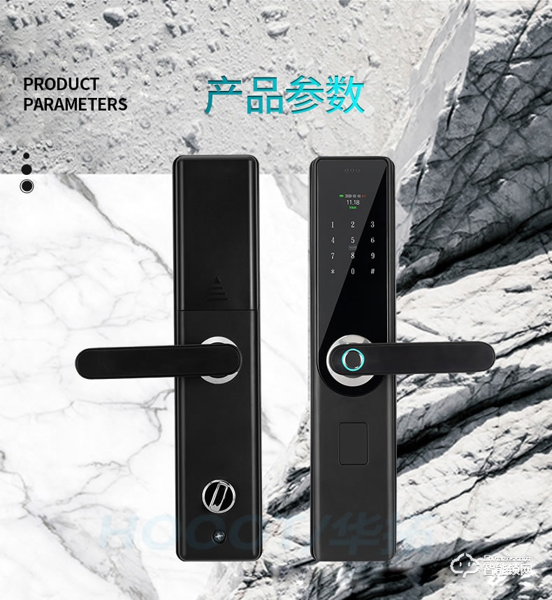 華拓智能鎖 T100X全自動(dòng)一握開指紋鎖