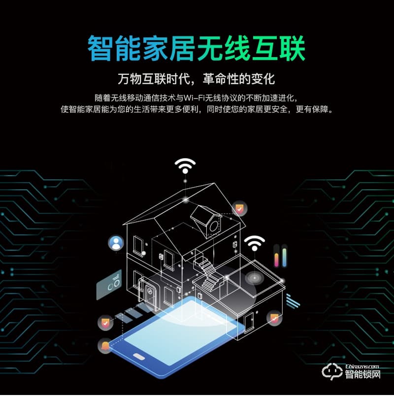 藍(lán)鯨智能鎖 A8全自動(dòng)推拉式密碼鎖電子鎖