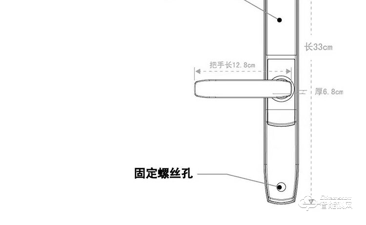 劍芯智能鎖 JX01-1家用鋁合金智能密碼鎖