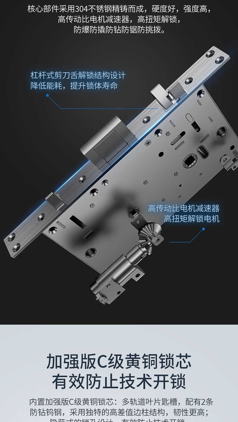 海爾Haier智能鎖全自動(dòng)指紋鎖家用防盜門鎖十大品牌電子鎖推拉密碼鎖66P