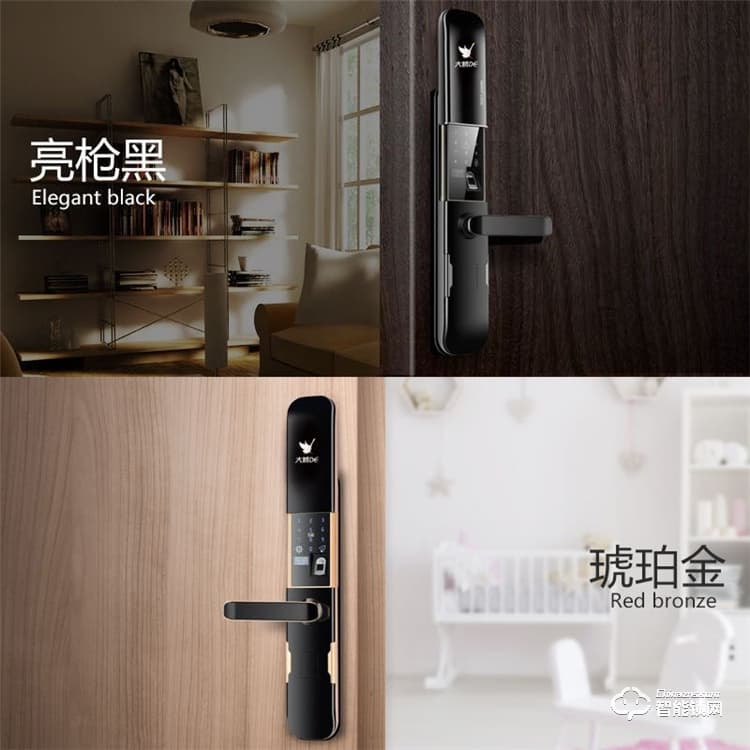 大鵝智能鎖 家用自動(dòng)滑蓋智能鎖
