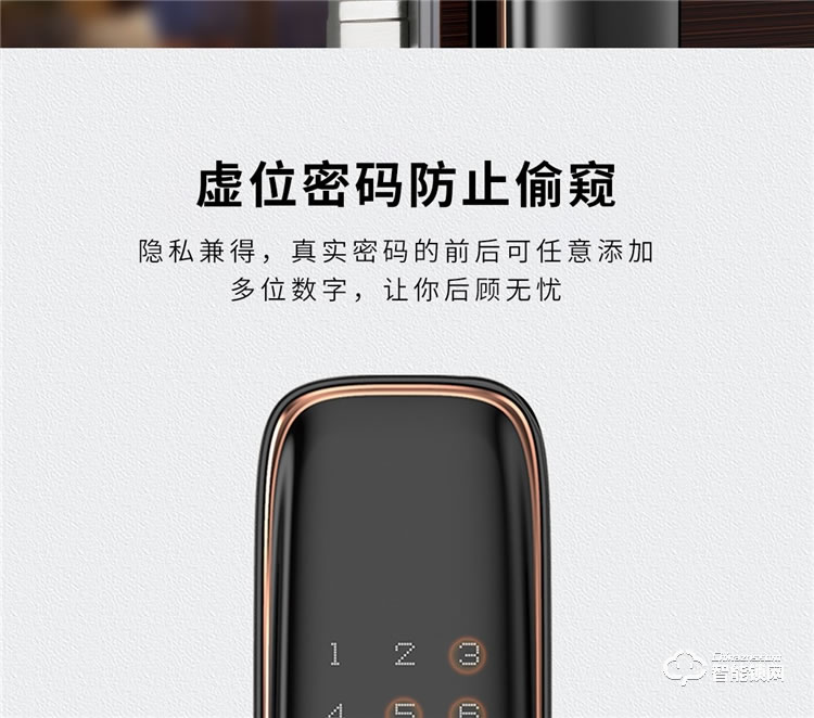 揚(yáng)子智能鎖 S1半自動(dòng)直板密碼指紋鎖