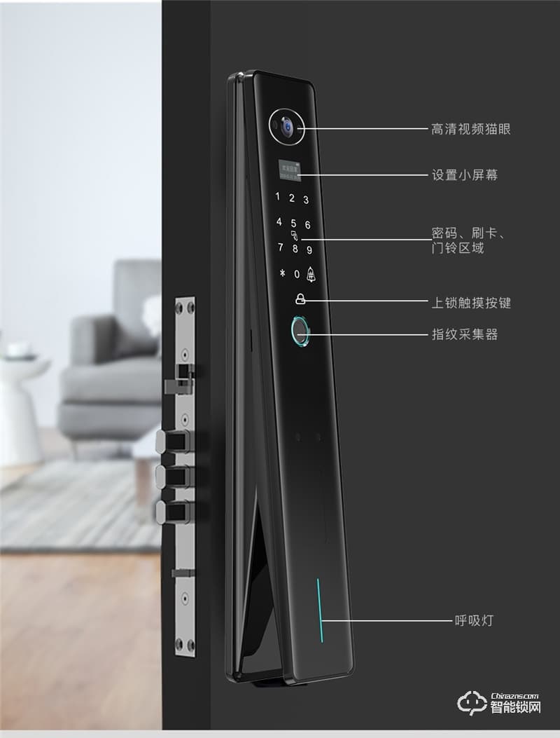 魅指A7可視對(duì)講貓眼全自動(dòng) 防刮耐磨