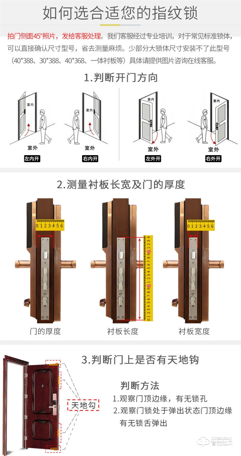 亞太天能A3全自動(dòng)指紋鎖 門內(nèi)外雙芯雙系統(tǒng)