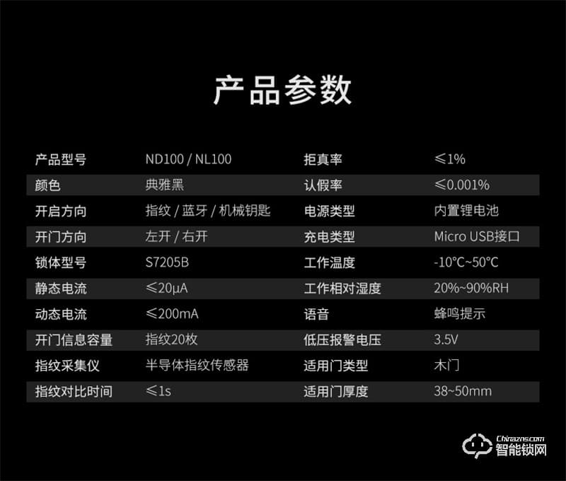 頂固N(yùn)D100/NL100兒童指紋鎖 多種開鎖方式解鎖
