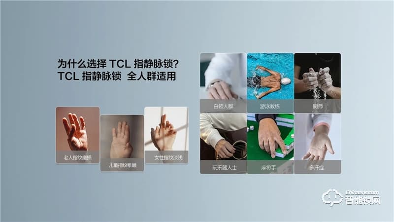 TCL指靜脈全自動(dòng)智能鎖P10 家用防盜門(mén)鎖