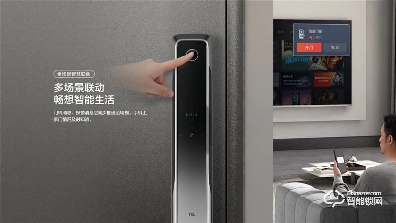 TCL指靜脈全自動(dòng)智能鎖P10 家用防盜門(mén)鎖
